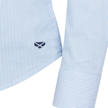 Hoggs Of Fife Ladies Ingliston Stretch Stripe Shirt