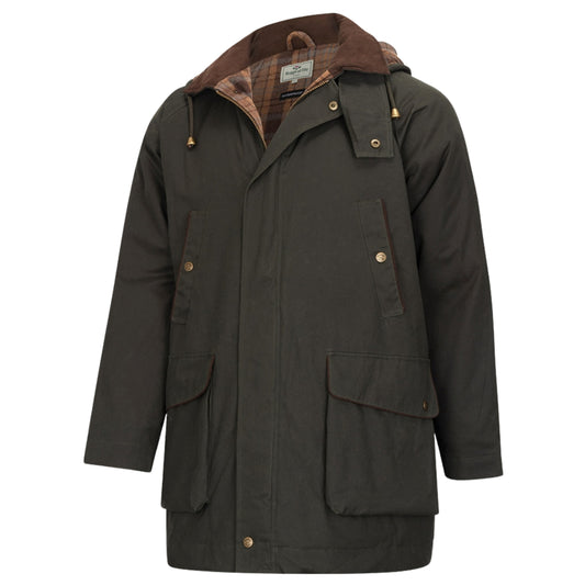 Hoggs Of Fife Gents Kelso Waterproof Wax Jacket