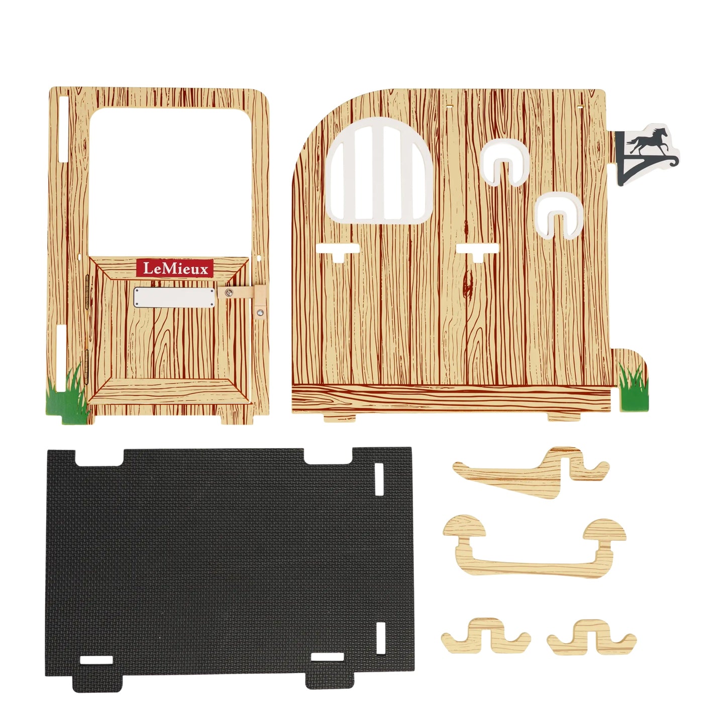 LeMieux Toy Pony Wooden Stable Set