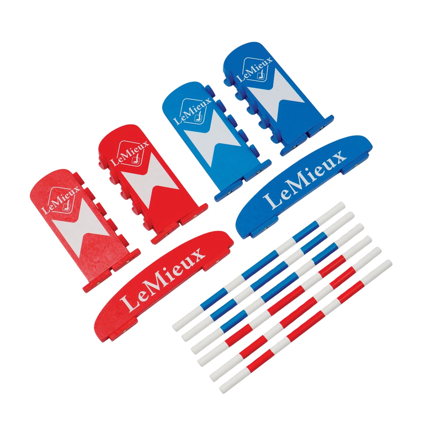 LeMieux Toy Pony Jump Set-Benetton/Chilli/White