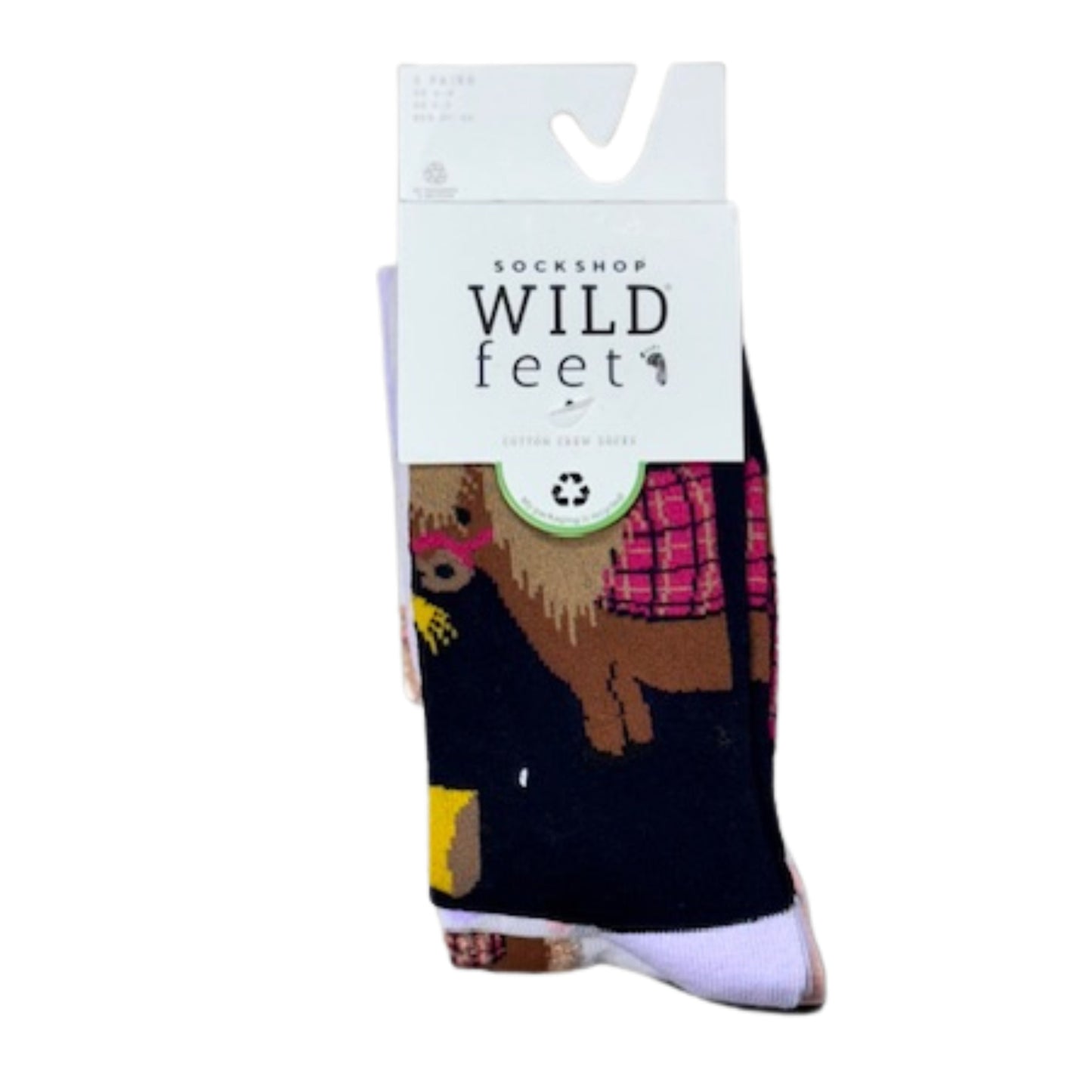 Wild Feet Crew Socks 3 Pack Women's