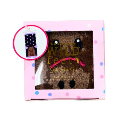 Wild Feet Spotted Gift Box Sock Set Women's