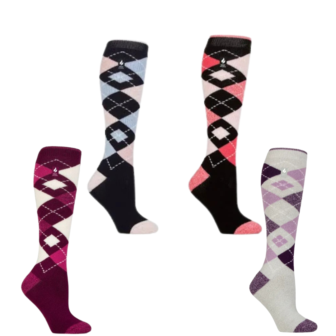 Heat Holders Ladies Criss Cross Socks