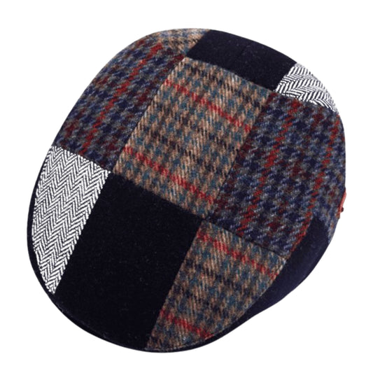 Mix Patched 2 Newsboy Flat Hat