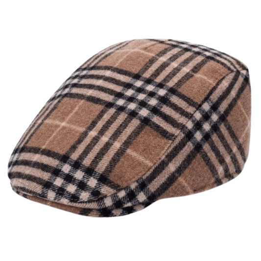 One Size Vintage Rich Flat Hat