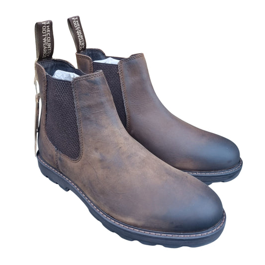 Haydock Water Resistance Leather Short Boots