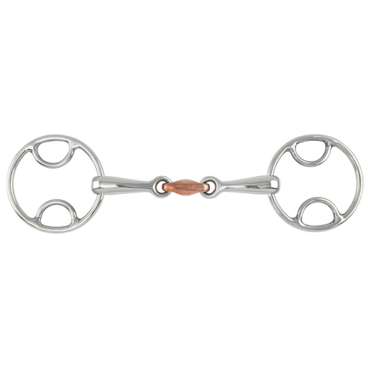 526 Shires Bevel Bit With Copper Lozenge