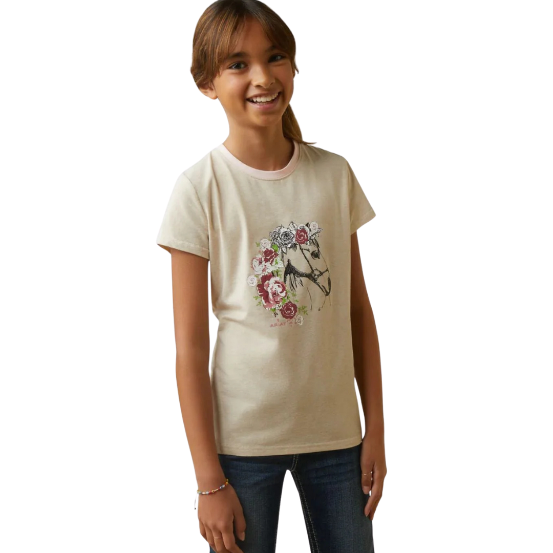 Ariat Youth Flora Short Sleeve T-Shirt