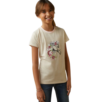 Ariat Youth Flora Short Sleeve T-Shirt