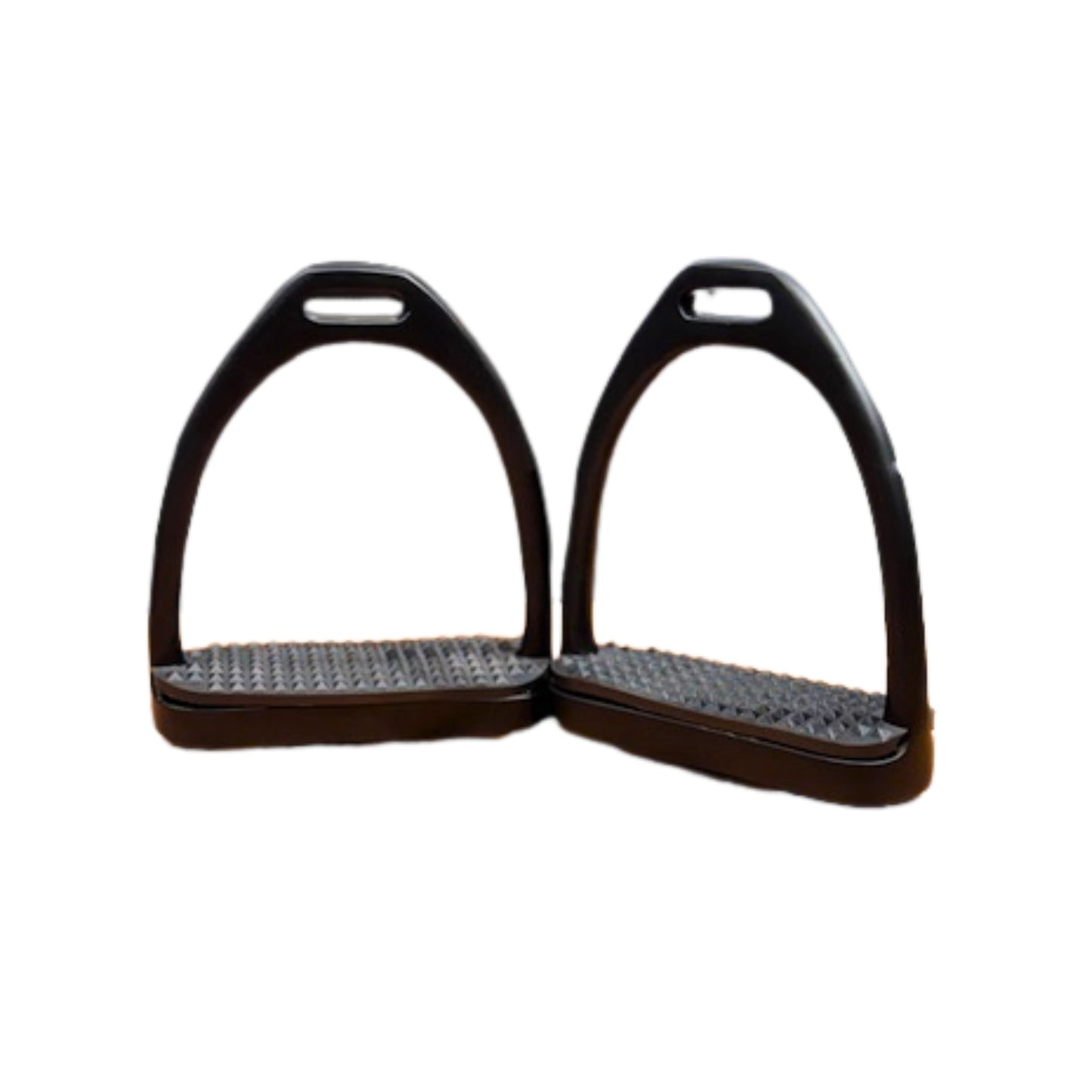 Holmestead Saddlery Stirrup Irons - Black/Aluminum