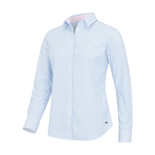 Hoggs Of Fife Ladies Ingliston Stretch Stripe Shirt