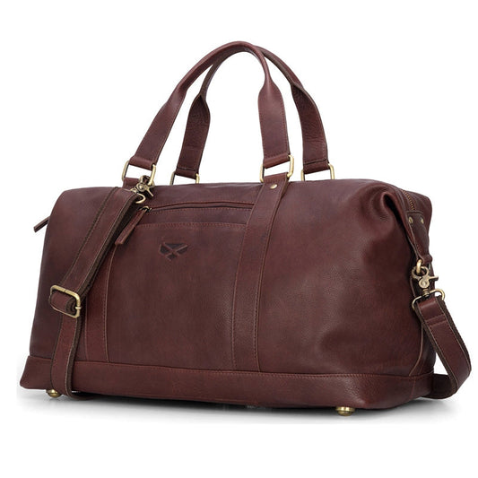 Hoggs Of Fife Monarch Leather Holdall