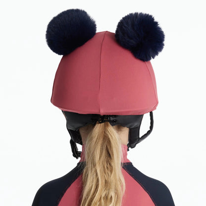 LeMieux Mini Double Pom Hat Silk AU25