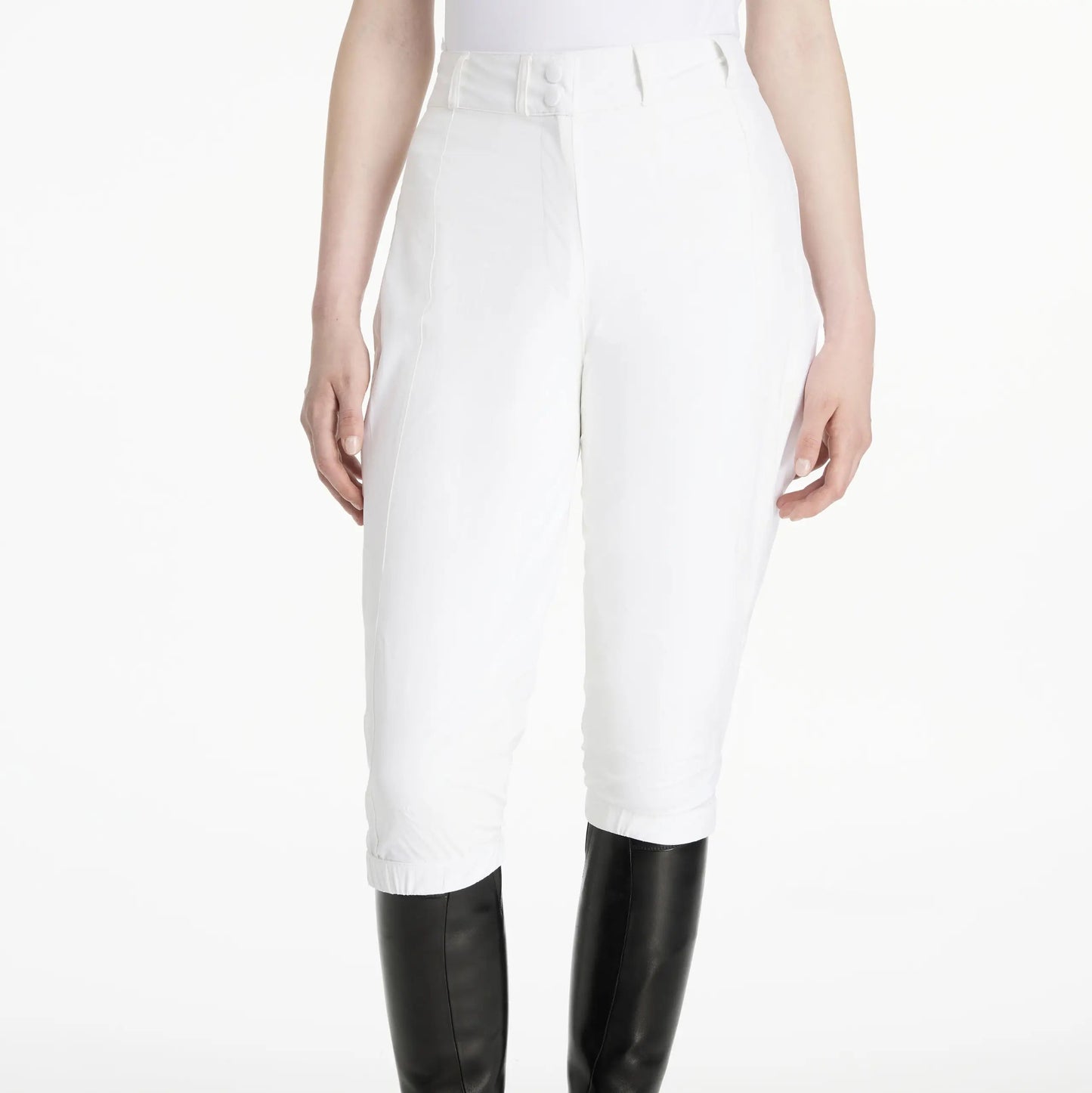 LeMieux Darcey Competition Waterproof 3/4 Over Breeches White