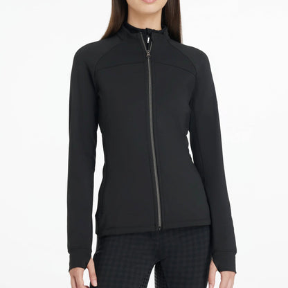 Lemieux Aspen Brushed Zip Through Jacket Black