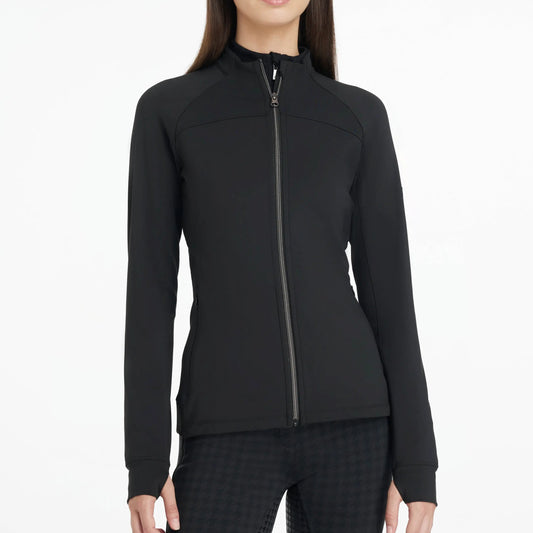 Lemieux Aspen Brushed Zip Through Jacket Black