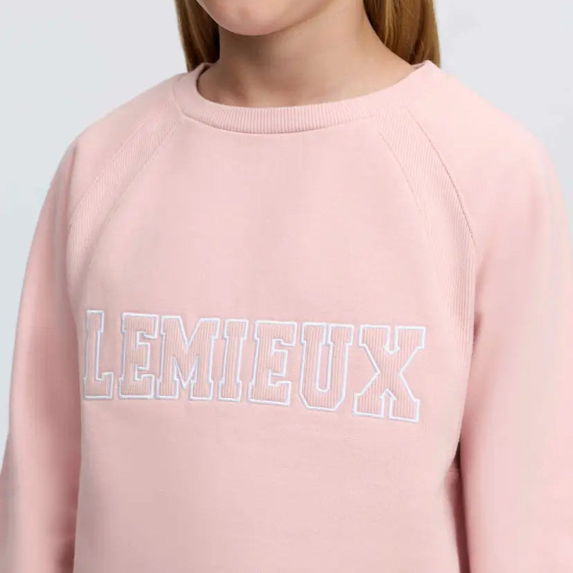 LeMieux Young Rider Shay Varsity Crew Petal