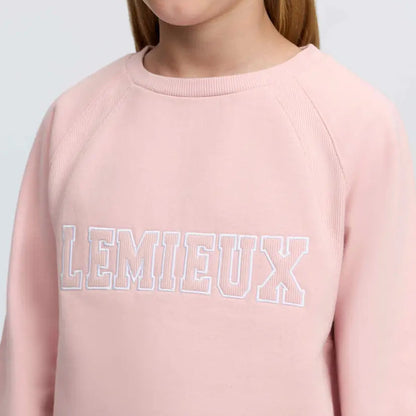LeMieux Young Rider Shay Varsity Crew Petal