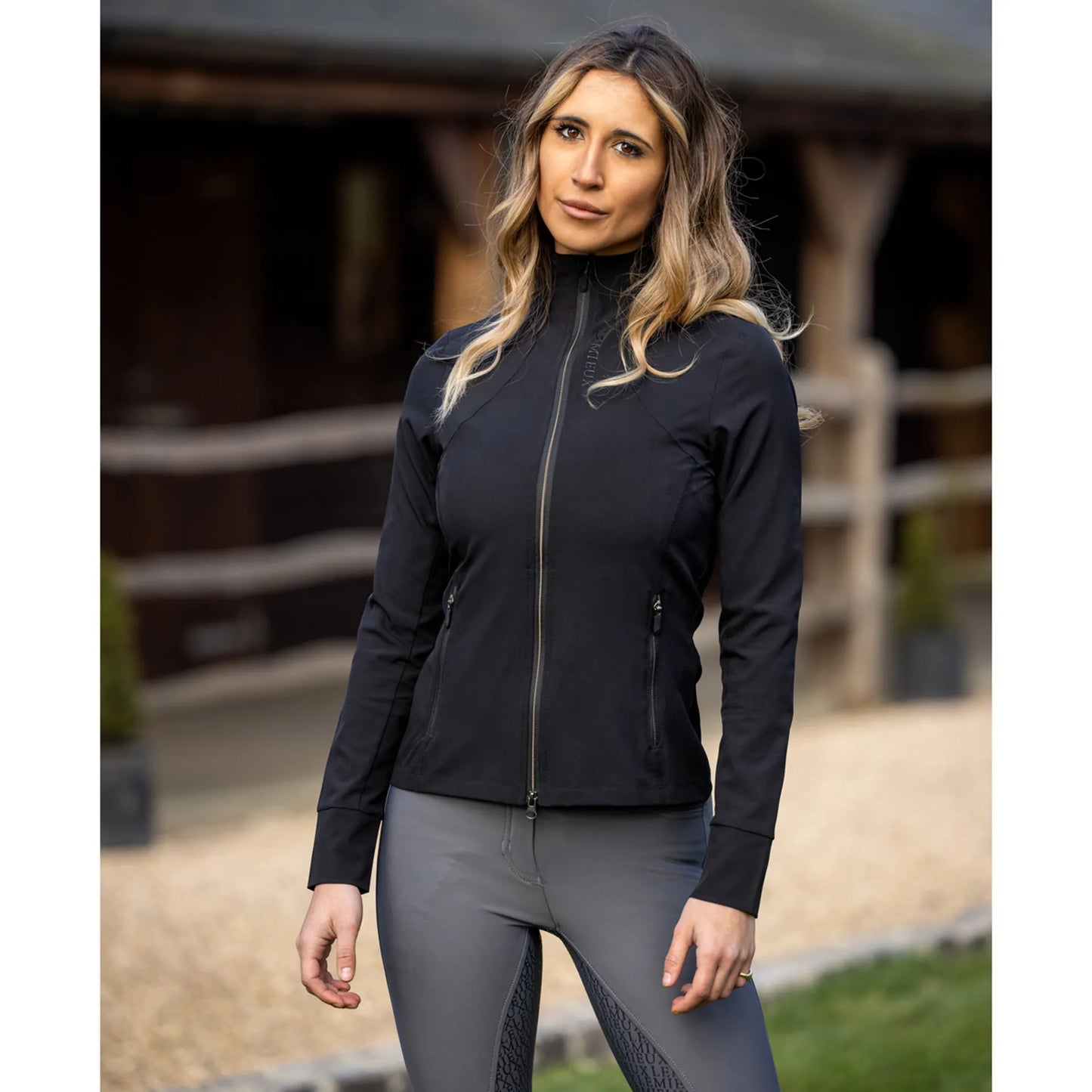 Lemieux Zara Ladies Sweat Jacket - Black