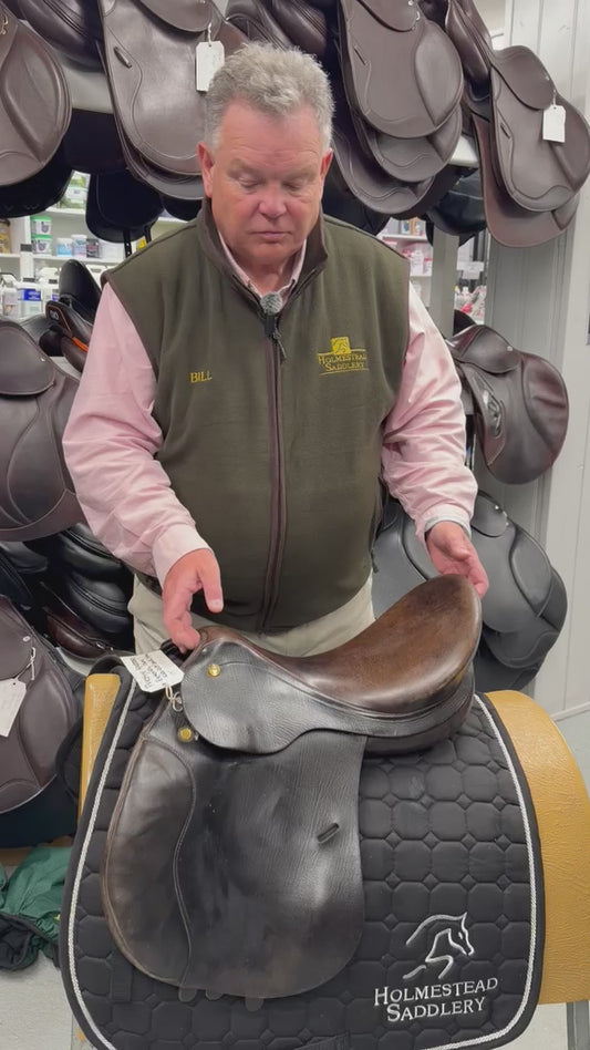 17" jumping saddle