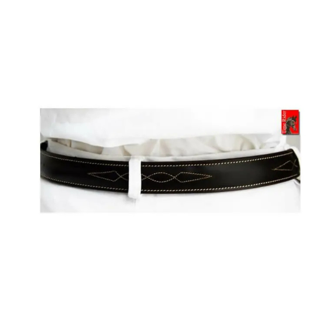 Stationata Contrasted Stitching Belt