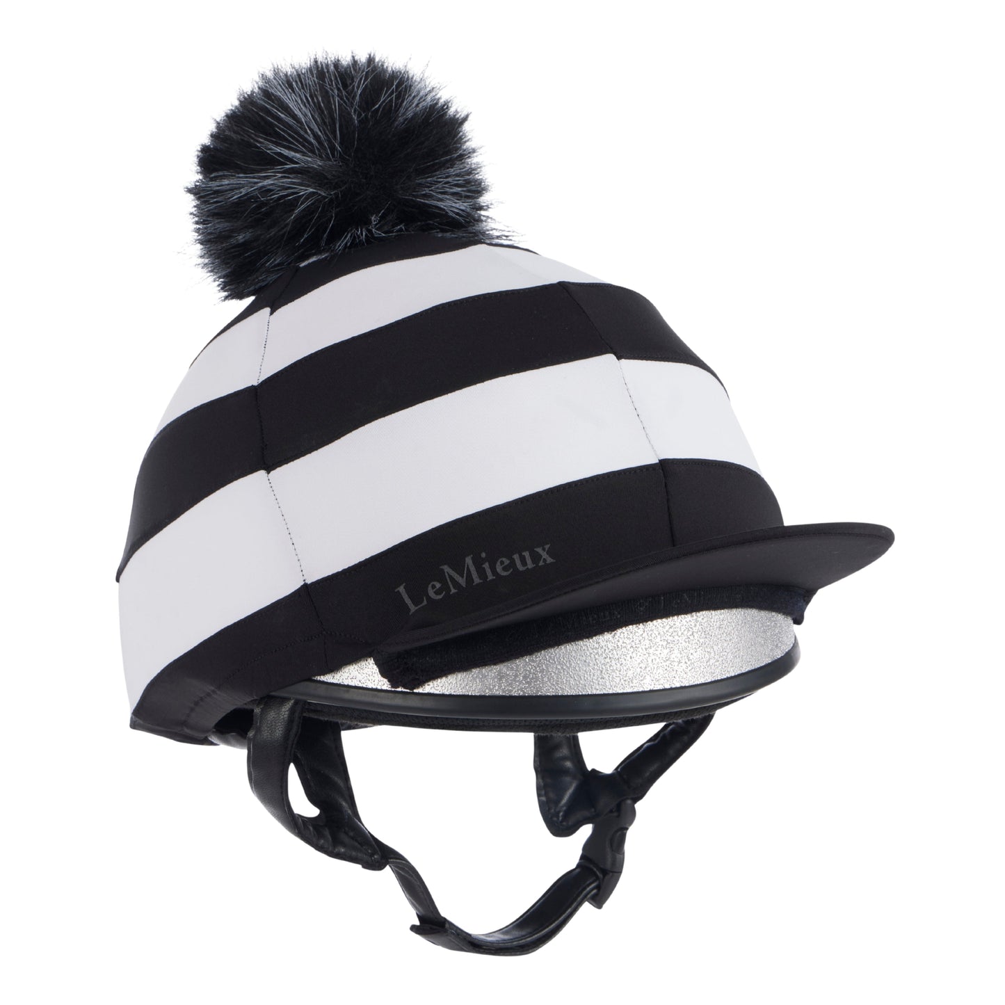 LeMieux Derby Pom Hat Silk